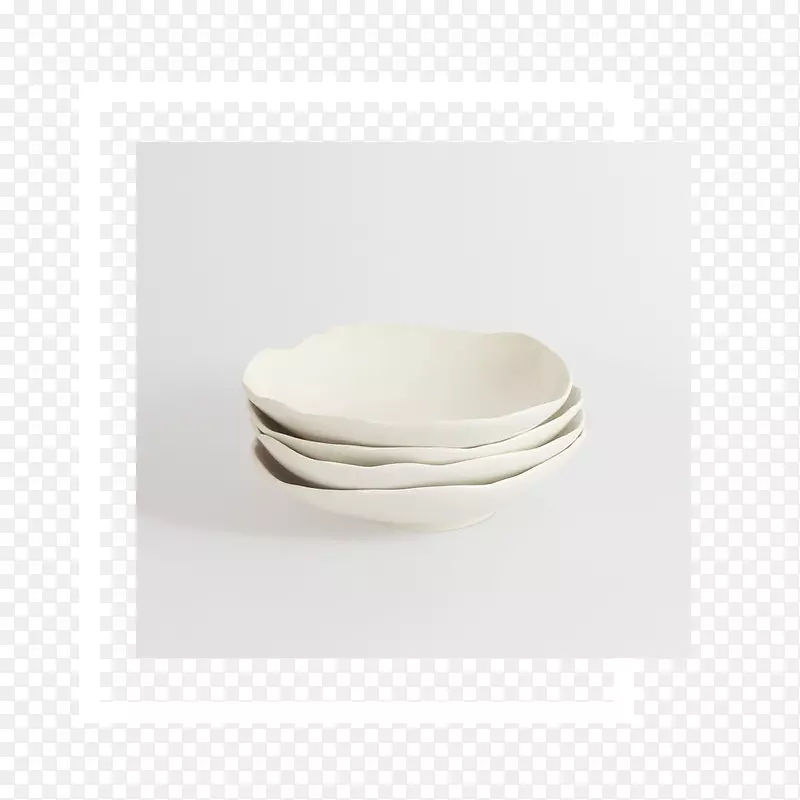 晚餐礼服碗，水兰森板和轻碗谷类食品