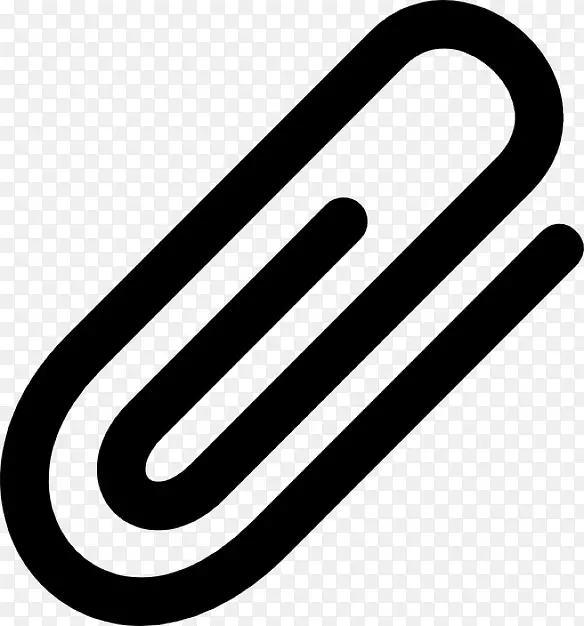 电子邮件附件计算机图标附件理论剪辑艺术符号