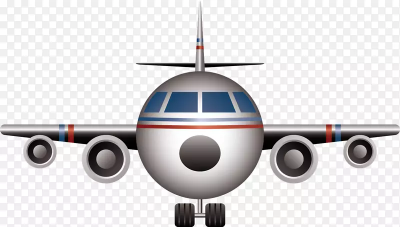 窄体飞机旅行电脑图标剪贴画飞机
