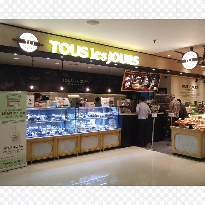 印尼广场Tous les jours面包店零售雅加达-Kelapa Muda