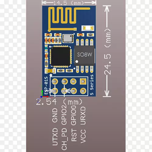 微控制器esp 8266 Arduino wi-fi收发器柬埔寨仪器