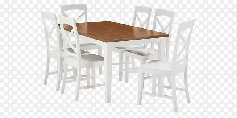 桌椅，餐室，厨房-木制十字架