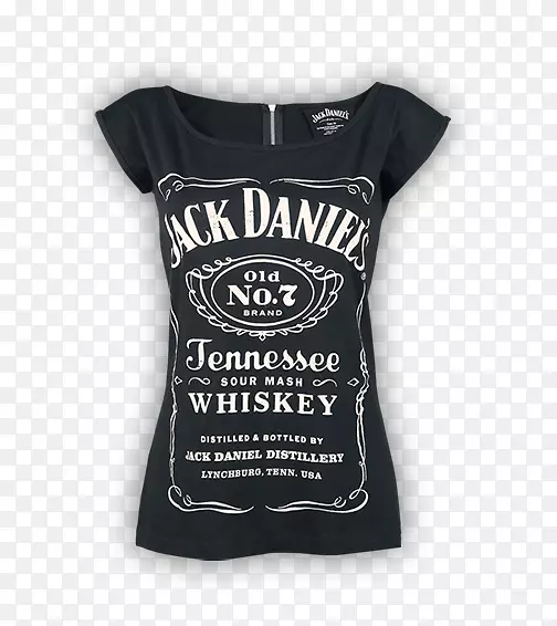 田纳西威士忌杰克丹尼尔的t恤酸糊状T恤
