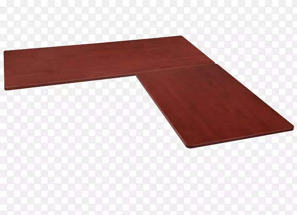 胶合板染色漆角-木桌