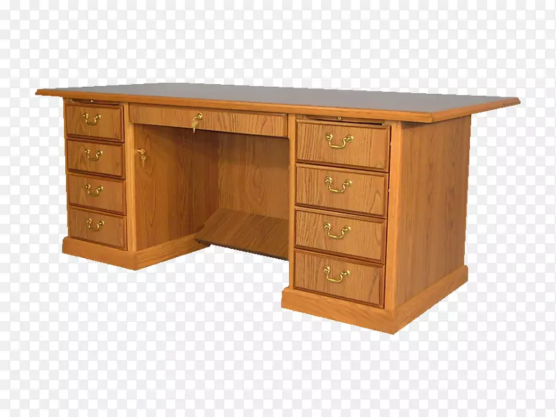 书桌木染色漆抽屉.设计