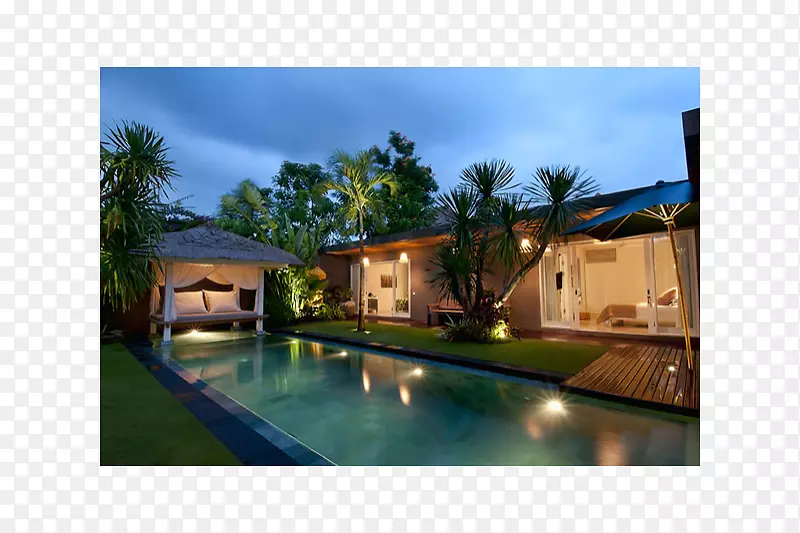 巴厘岛米米别墅度假村游泳池安静-印度尼西亚巴厘岛