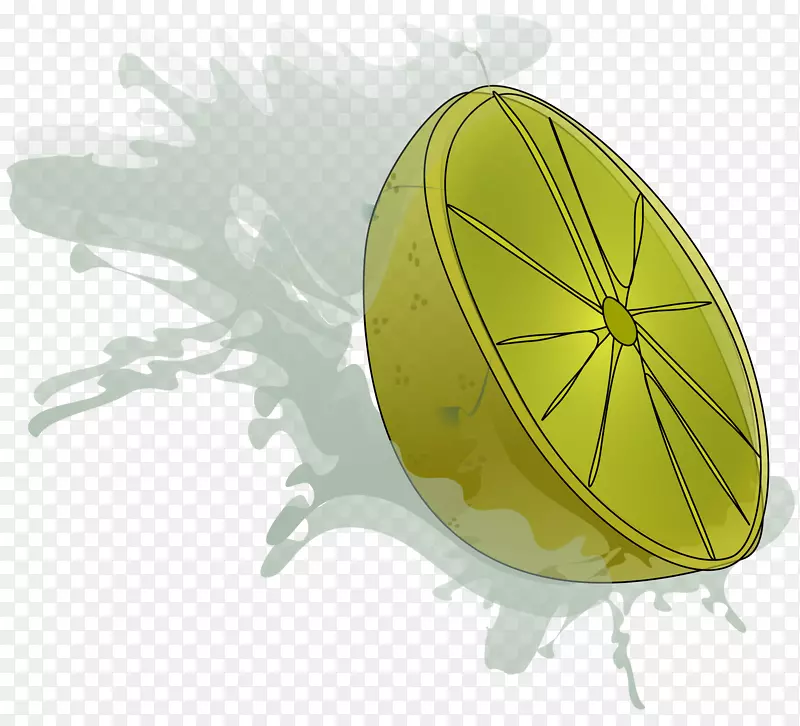 柠檬下载剪辑艺术-柠檬汁飞溅