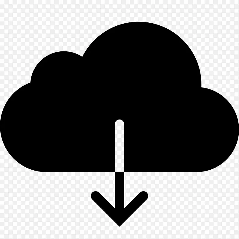 雨电脑图标符号云剪辑艺术-雨