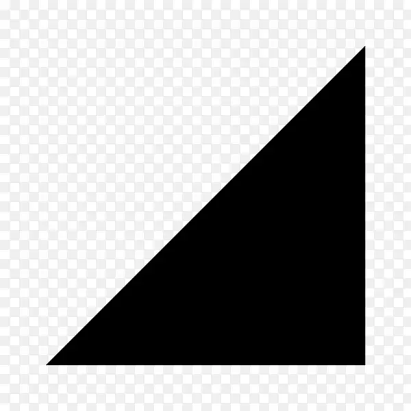 直角三角形计算机图标箭头三角形