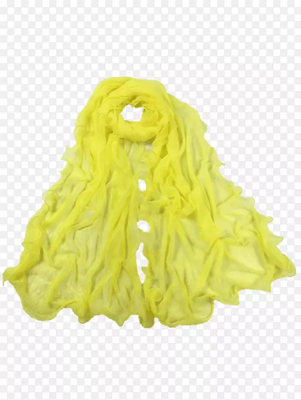 围巾-软黄色