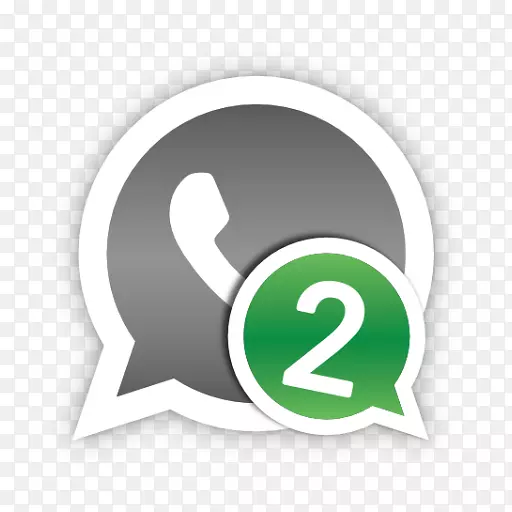 2行Android WhatsApp计算机图标手机-Android