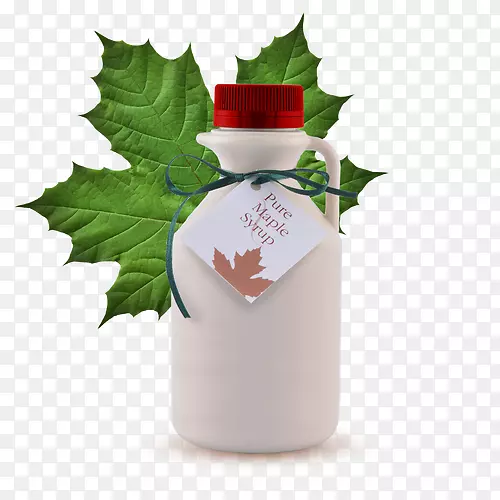 加拿大菜枫树糖浆枫糖法式吐司-瓶