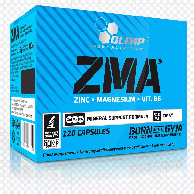 膳食补充剂ZMA；维生素b-6；运动营养；质量和急性；
