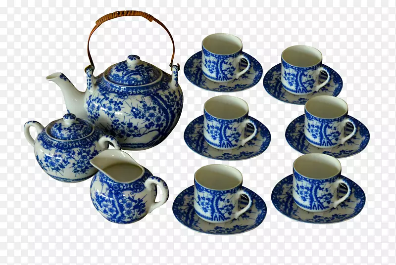 咖啡杯陶瓷碟陶茶壶Loisa andalio