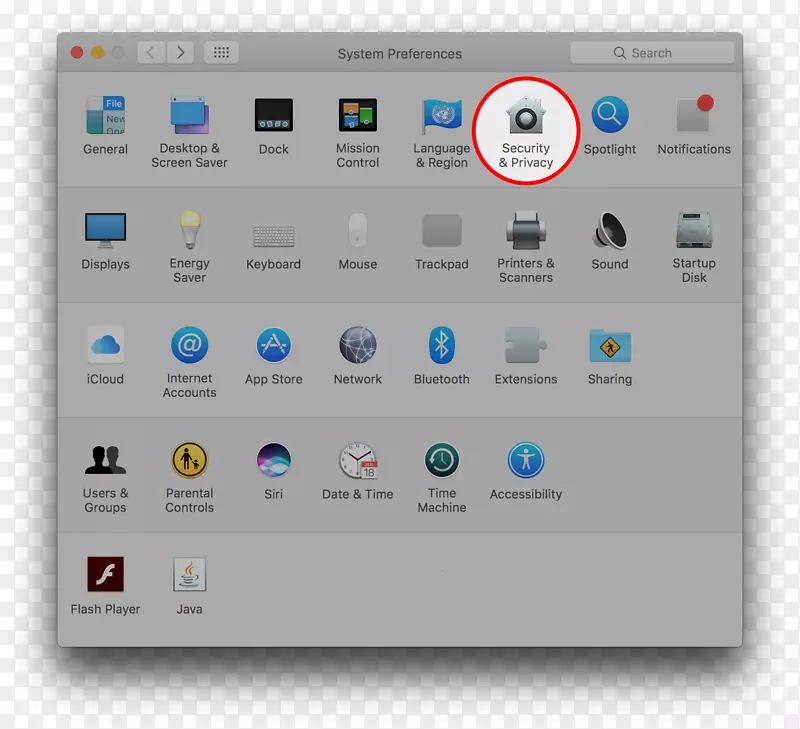MacBookpro MacOS系统首选项-MacBook