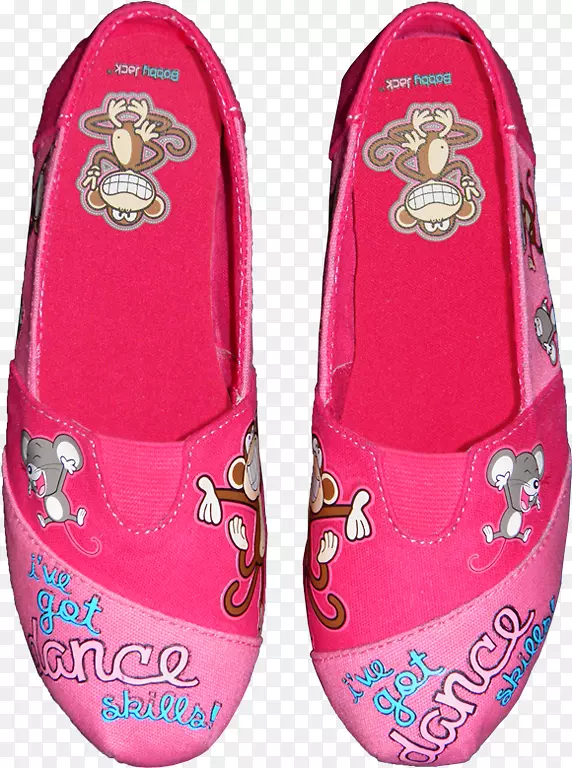 拖鞋粉红色m-鲍比杰克鞋