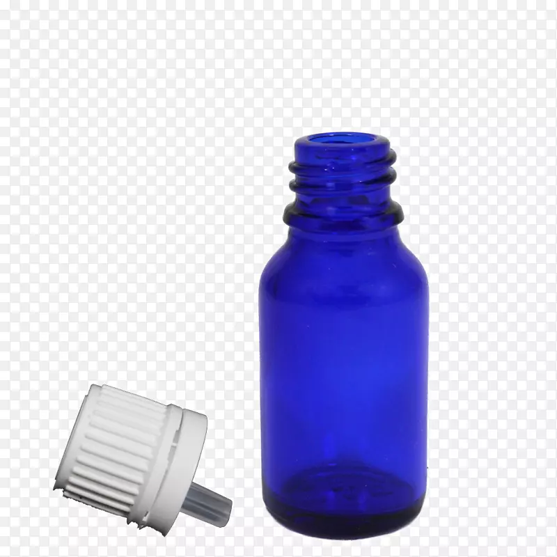 玻璃瓶塑料瓶蓝色滴管瓶