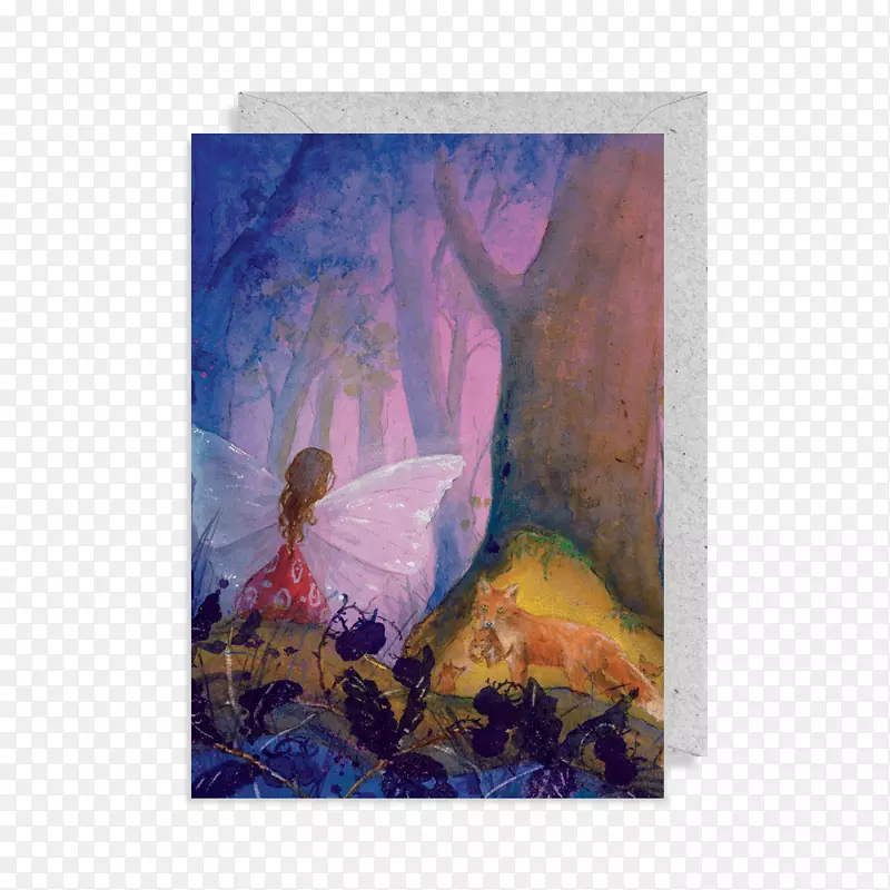 贺卡插画慕尼黑艺术治疗-节日贺卡