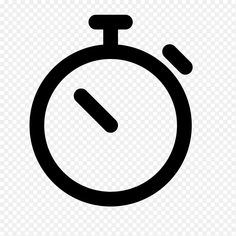 计算机图标时间和出勤率时钟图标设计时间