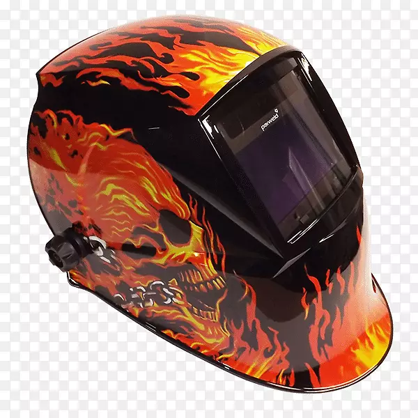 焊接头盔火焰焊机气体金属电弧焊接面罩