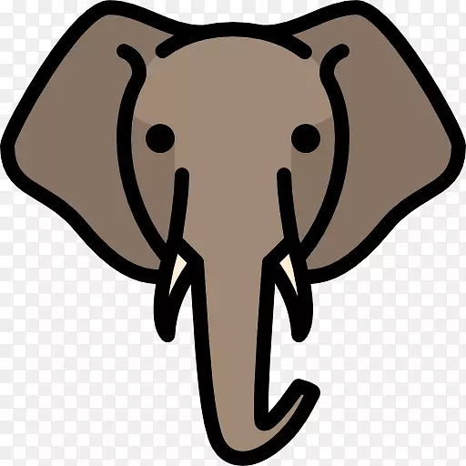 非洲象印度象剪贴画