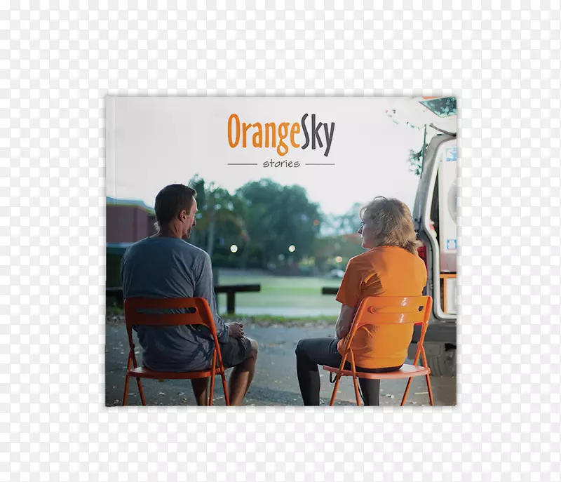 橙色天空洗衣店设计师All board pty Ltd海报-橙色天空