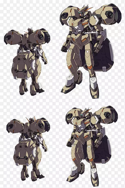 Gundam模型Barbatos Baal-gusion