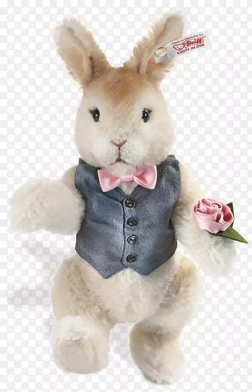 家养兔熊毛绒玩具兔子复活节兔熊玩具