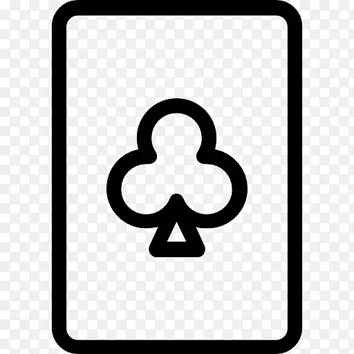 卡西诺玩纸牌游戏黑桃王牌符号