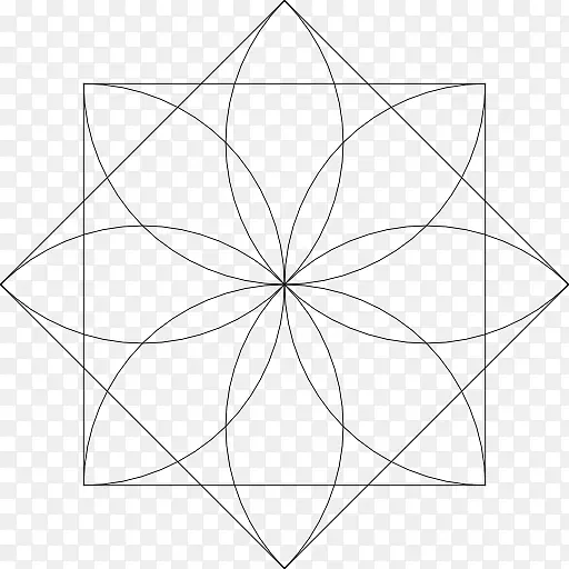 角几何八角形圆多边形角