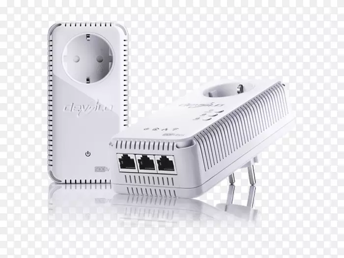 电力线通信-Powerlan Devo适配器数据传输速率-Apple Bilder