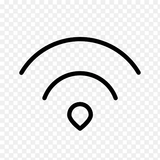 计算机图标wi-fi internet无线符号