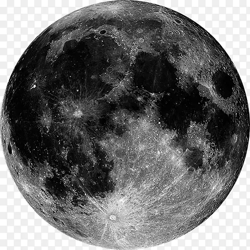 月球-1号超级月亮满月-地球