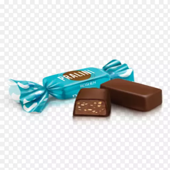 普兰糖罗森KRówki巧克力-糖果