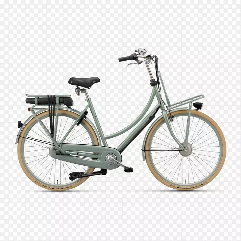 巴塔夫斯(Battavus Cnctd Damesfiet)电动自行车(batavus cnctd e-go(2018)-自行车)