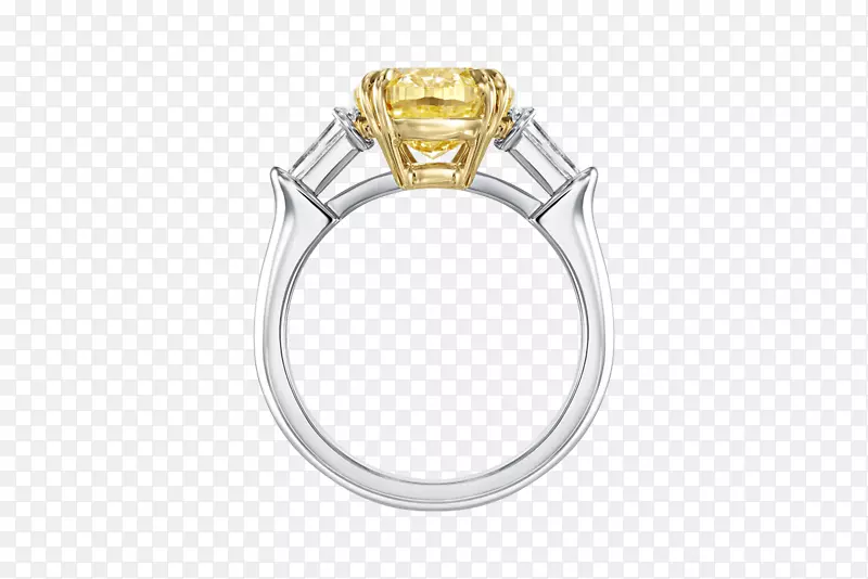 戒指钻石珠宝克拉色金戒指