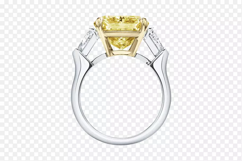 订婚戒指金刚石切割戒指