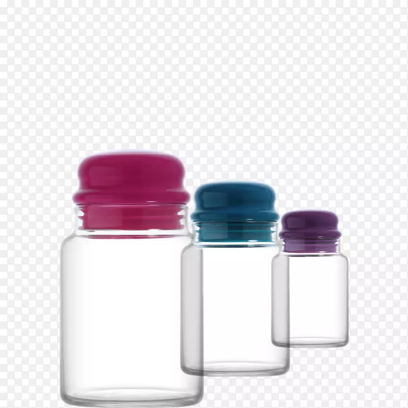 玻璃瓶塑料瓶标签玻璃