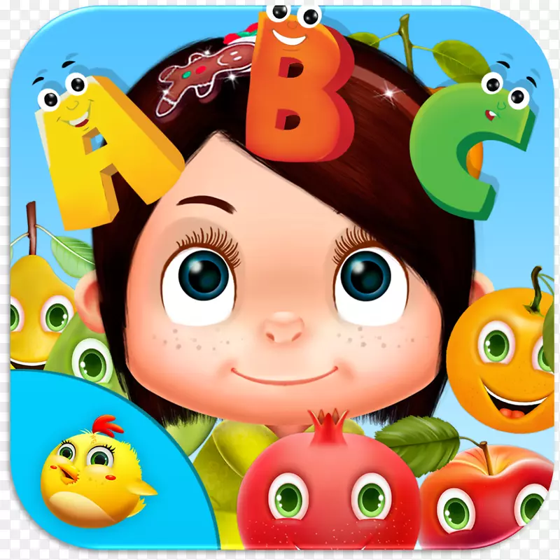 水果宝石游戏学习水果游戏为孩子学习拼写英语词汇-android