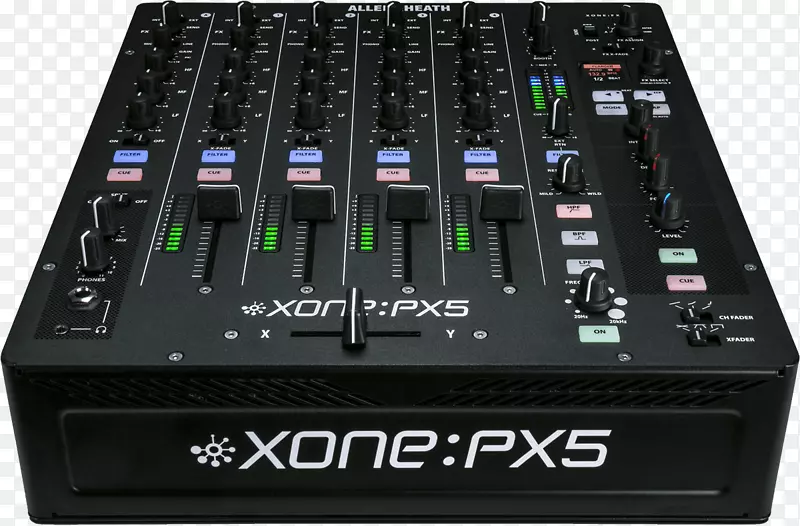 音频混合器Allen&heath xone：px5dj混音器光盘骑师-db2