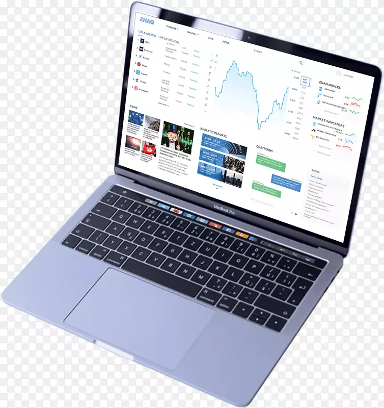 分析密码货币分析计算机软件首次投币发行-模拟MacBook