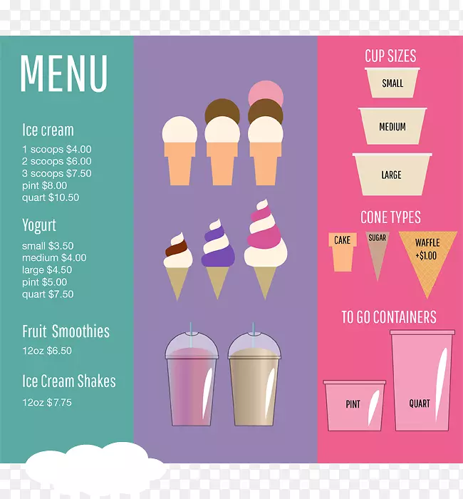 害羞的巨型冷冻酸奶冰淇淋冰沙酸奶冰淇淋
