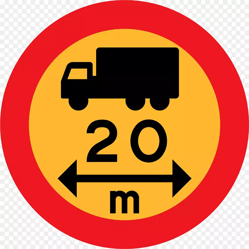汽车卡车警告标志交通标志车辆-汽车