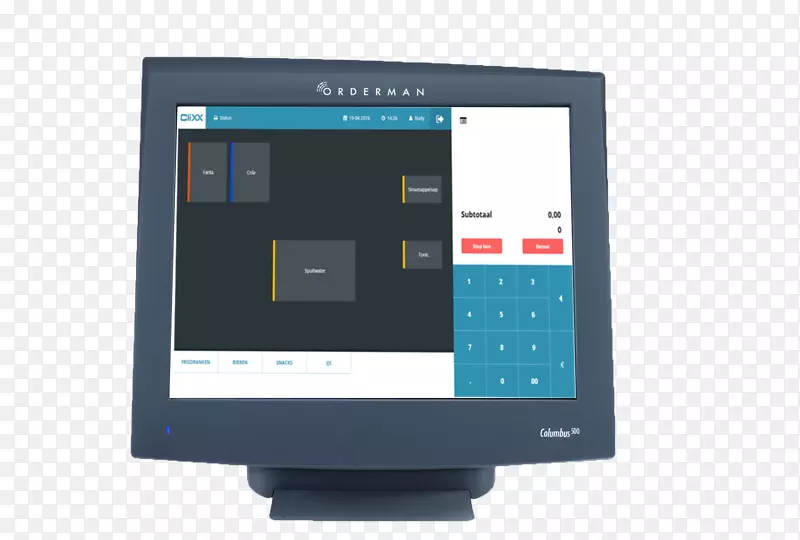 电脑监控电脑软件收银机定购触摸屏-艾美