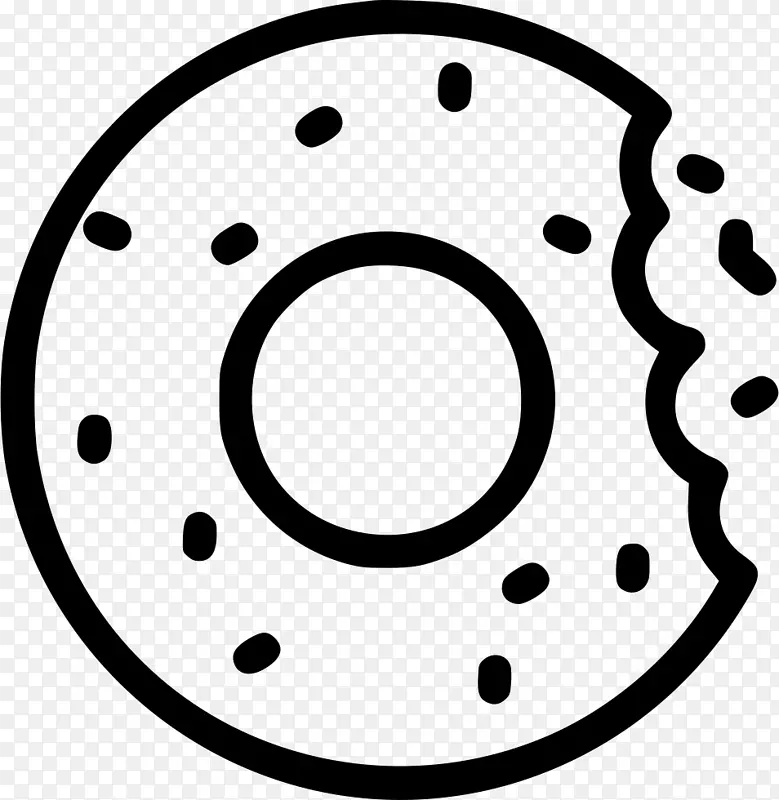 甜甜圈面包店电脑图标剪辑艺术棒棒糖