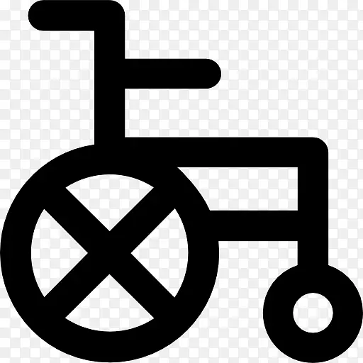 残疾电脑图标轮椅剪贴画轮椅