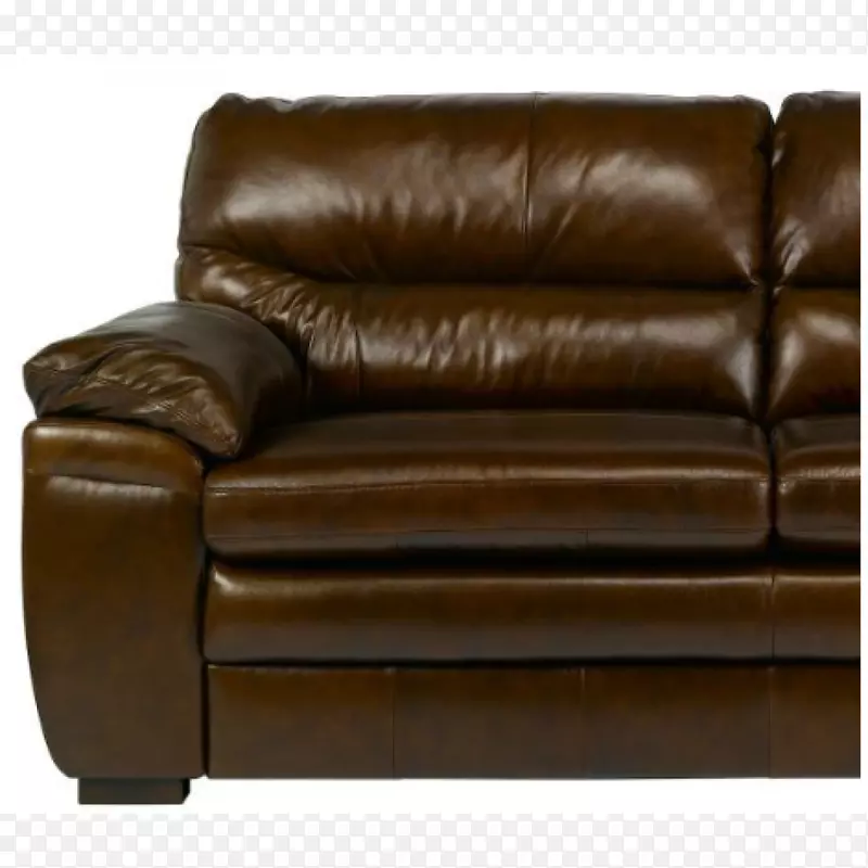 沙发床沙发棕色躺椅设计