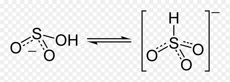 亚硫酸氢钠离子酸