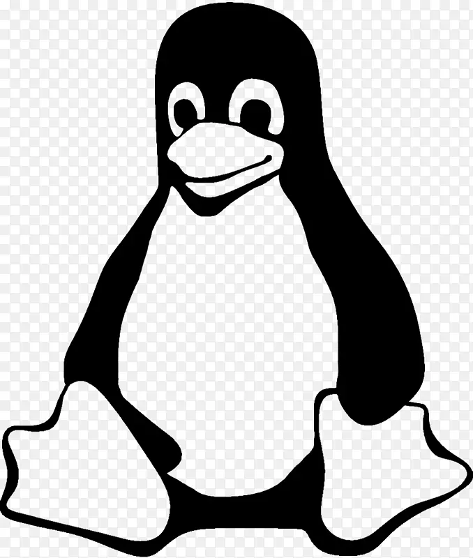 tux linux ubuntu徽标计算机图标-linux
