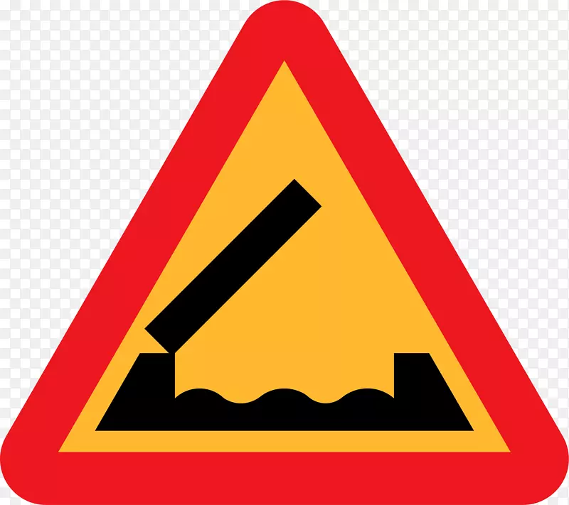 道路交通标志警告标志桥道
